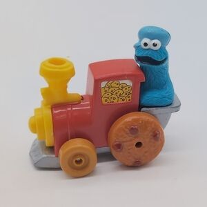 Sesame Street Playskool Cookie Monster Train Car 1981 Vintage